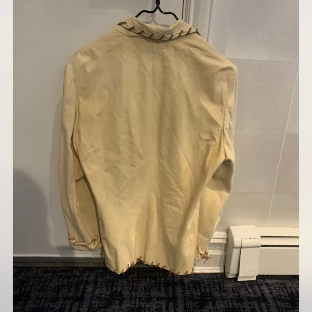 Suede blazer